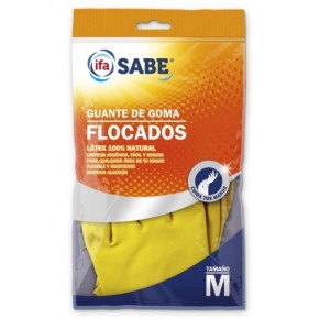 Guantes IFA Goma Flocados Talla M