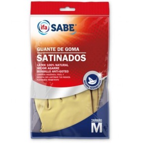 Guantes IFA Goma Satinado Talla M