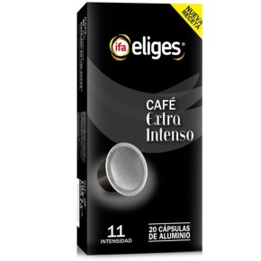 Capsulas Cafe Aluminio IFA Nespresso Extra Intenso 20U