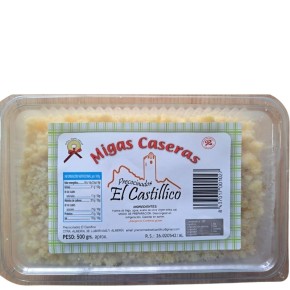 Migas Precocinadas EL CASTILLICO Lubrin 500GR