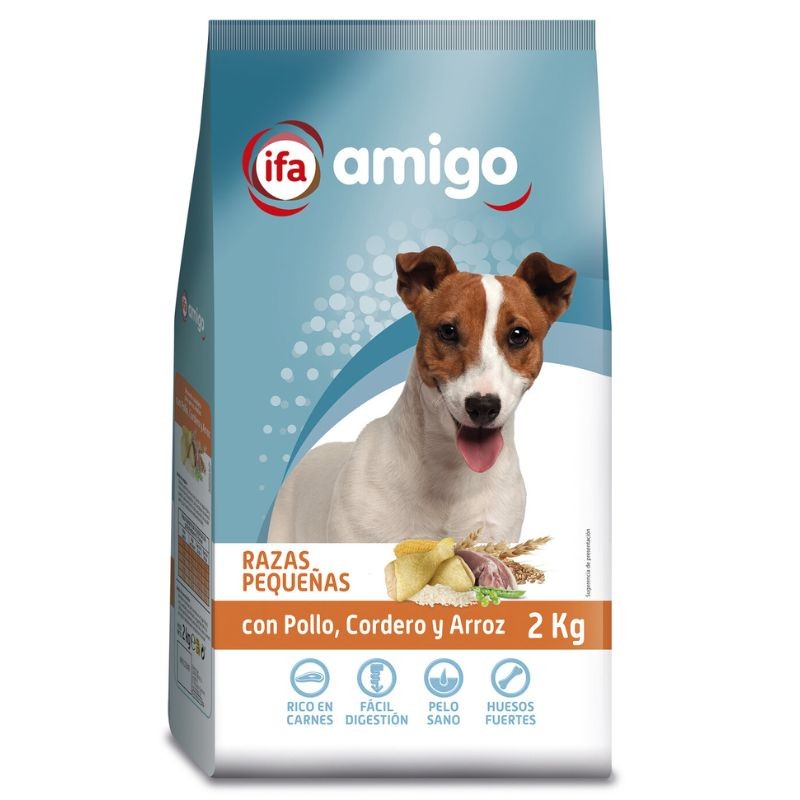 Ani. Perro IFA 1.5KG Razas Pequeñas Pollo Fresco/Arroz | Cash Borosa