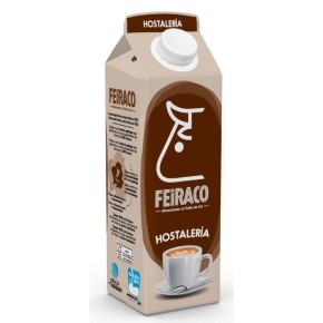 Leche Gallega Semidesnatada FEIRACO Hosteleria 1 L