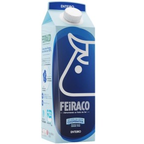 Leche Gallega Entera FEIRACO 1 L | Borosa Market