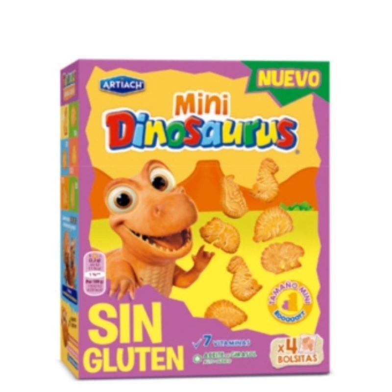 Galleta DINOSAURUOS Mini Sin Gluten 160GR | Borosa Market