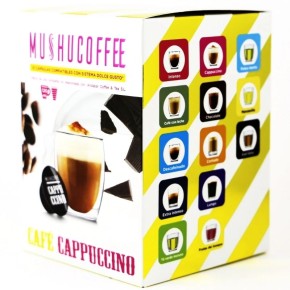 Capsulas Cafe MUSHU Copt.Dolce Gusto Capuccino 16 UND