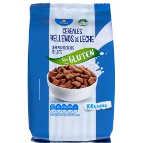 Cereales Sin Gluten Almohadillas Rellenas Leche 400 GR