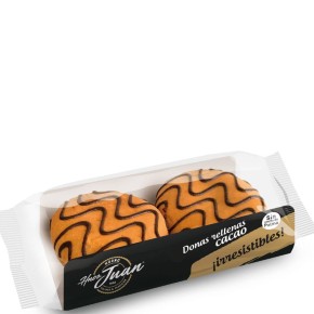 Donas Rellenas de Cacao HORNO DE JUAN 2Und 150GR