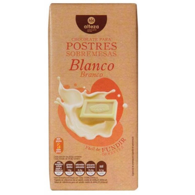 Chocolate para Fundir Blanco IFA  200 GR | Cash Borosa