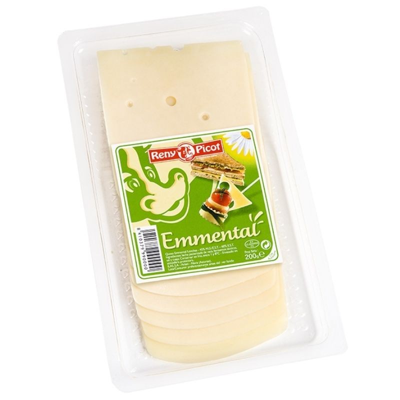 Queso Lonchas Emmental RENY PICOT 200GR | Cash Borosa