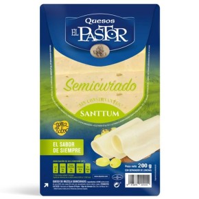 Queso Lonchas Semicurado  EL PASTOR 250 GR