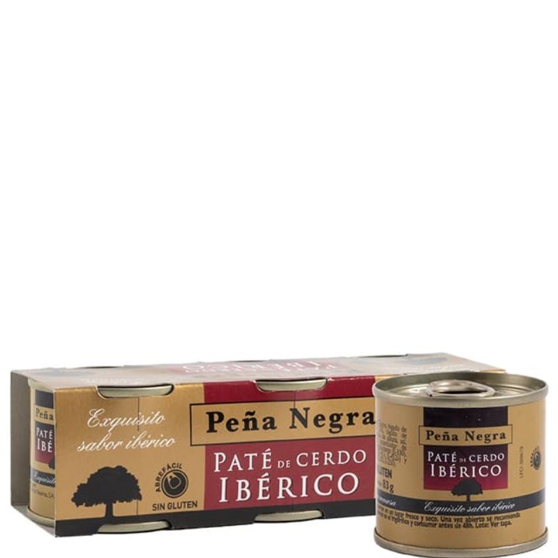 Pate Iberico ARGAL Peña Negra Pack 3 UND x 80 | Cash Borosa