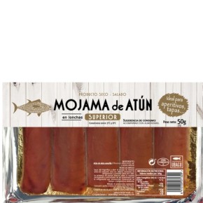 Lonchas Mojama de Atun Extra UBAGO 50 GR