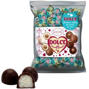 Bombones Chocolate GOLSKI  Relleno Coco 1€ 90GR