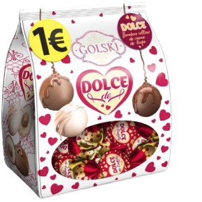 Bombones Chocolate GOLSKI  Relleno Trufa 1€ 90GR