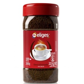 Cafe Soluble Descafeinado  200 Gr