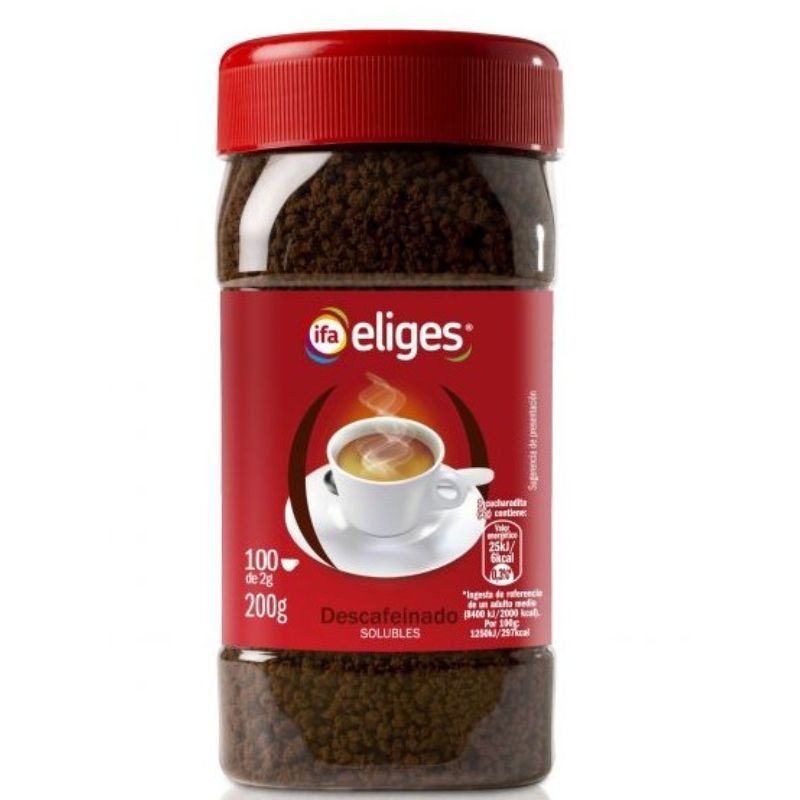 Cafe Soluble Descafeinado  200 Gr | Cash Borosa