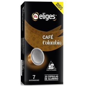 Capsulas Cafe Aluminio IFA  Nespresso Colombia 20U