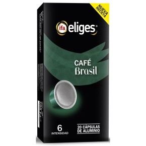 Capsulas Cafe Aluminio IFA  Nespresso Brasil 20U