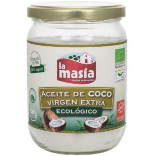 Aceite de Coco Extra Virgen LA MASIA Pet 375ML | Cash Borosa