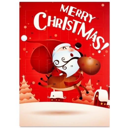 Calendario Adviento Merry Christmas 50 GR | Borosa Market Calendario Adviento Merry Christmas 50 GR | Borosa Market
