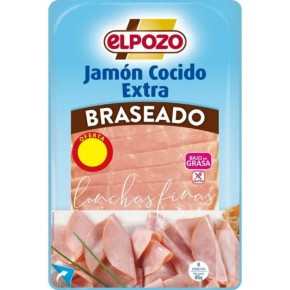 Jamon Cocido Braseado Lonchas ELPOZO 1.5€ 115 GR