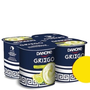 Yogur Danone Griego Lima Limon 1.59€ x 4