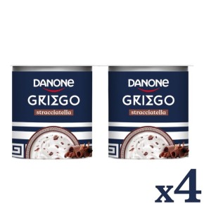 Yogur Danone Griego Stracciatella  x 4