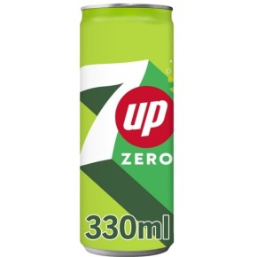 Refresco Seven Up Zero Lata 33 CL