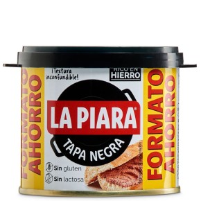 Pate LA PIARA Tapa Negra 225 GR FORMATO AHORRO