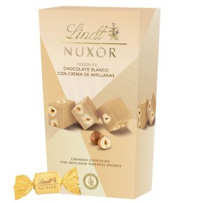 BOMBONES LINDT NUXOR CHOCO BLANCO 165 GR