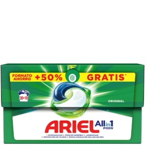 Detergente Ropa Capsulas All in 1 ARIEL 20 + 10 UND