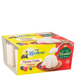 Panna Cotta Original LA LECHERA X4