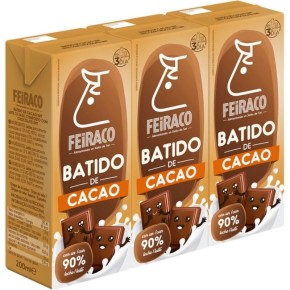 Batido Cacao FEIRACO Pack 3x200ML