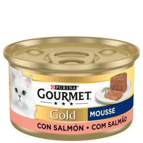 Ani.Gato PURINA GOURMET Mousse Lata 85Gr Salmon