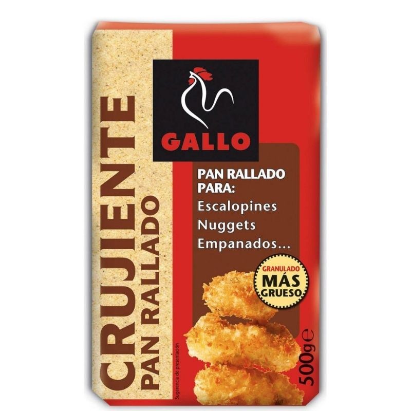 Pan Rallado GALLO Crujiente 500 GR | Borosa Market