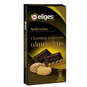 Chocolate Negro 70% con Almendra Entera IFA 200 GR