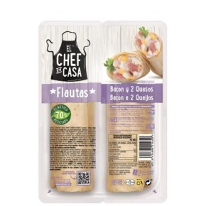 Flautas de Bacon y Queso RIKISSIMO 275 GR