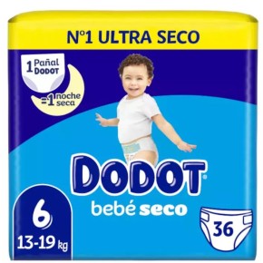 Pañal DODOT Etapas T-6 36 UND