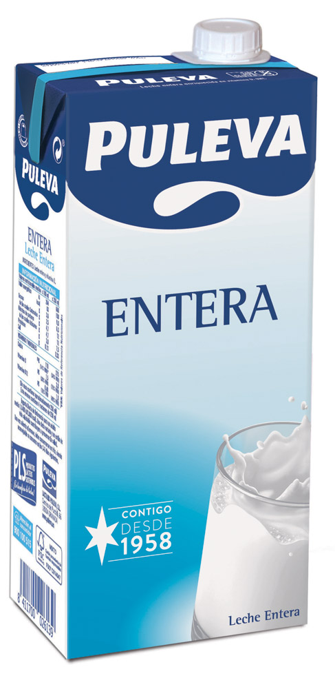 Leche Entera Puleva 1L