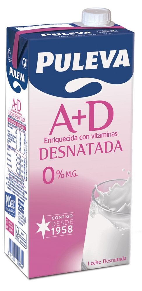 Leche Desnatada Puleva 1L