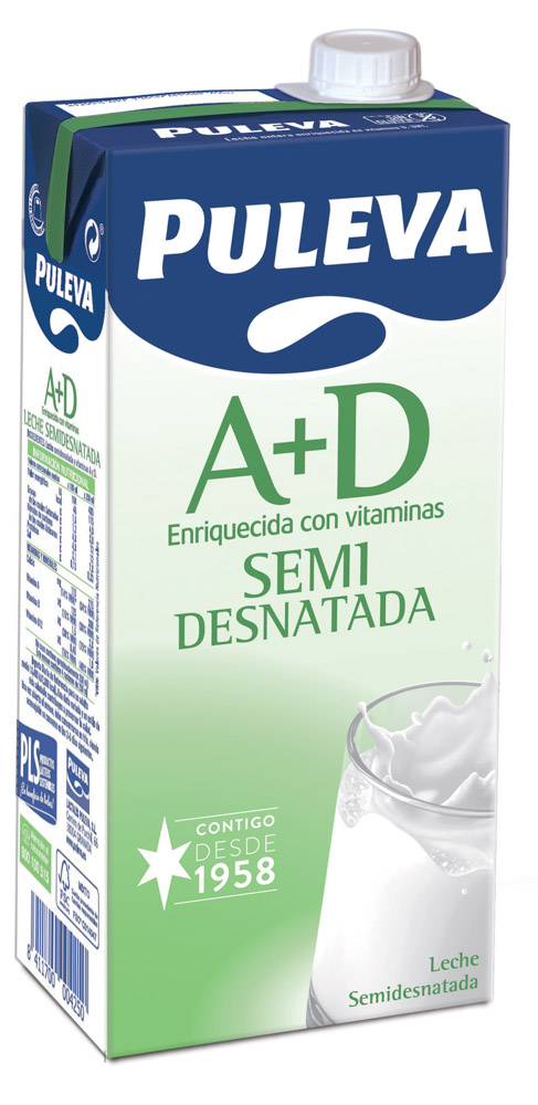 Leche Semidesnatada Puleva 1L