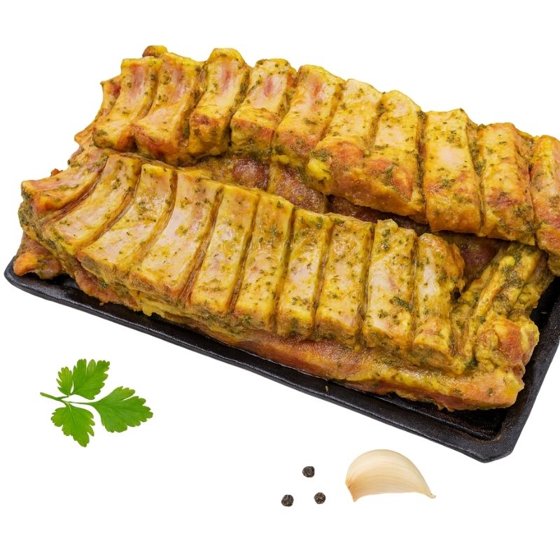 Costillar cerdo al ajillo 32136