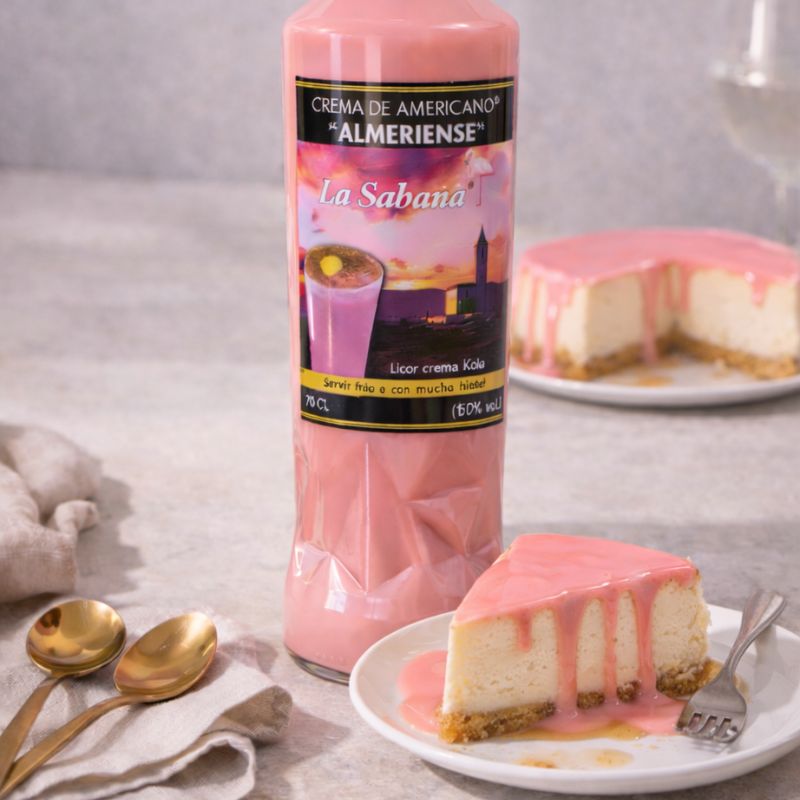 Tarta de queso con crema de Americano