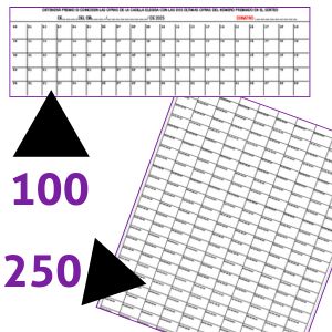 Cuadrículas 100/250