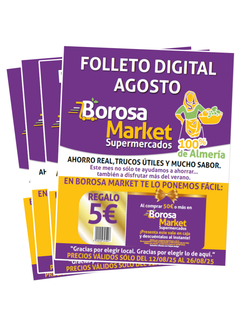 Folleto Agosto 2025 Borosa Market