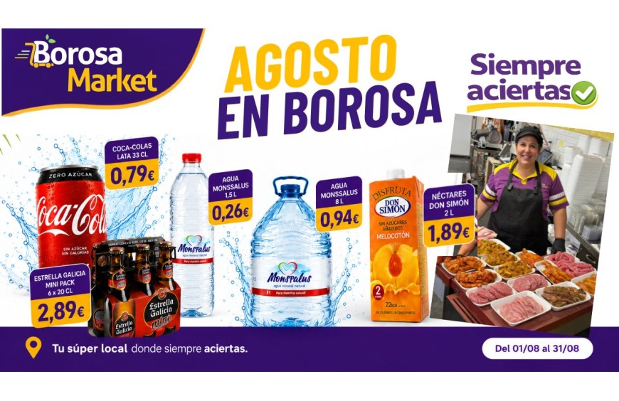 Folleto Agosto 2026: precios top y verano resuelto