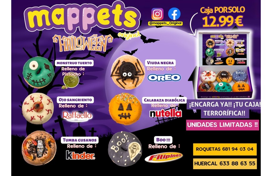 Mappets de Halloween: Sabores y Diversión en Borosa Market