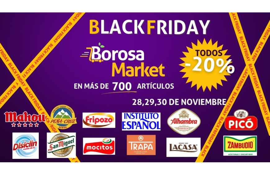 Aprovechar al Máximo el Black Friday en Borosa Market y adelanta tus compras navideñas